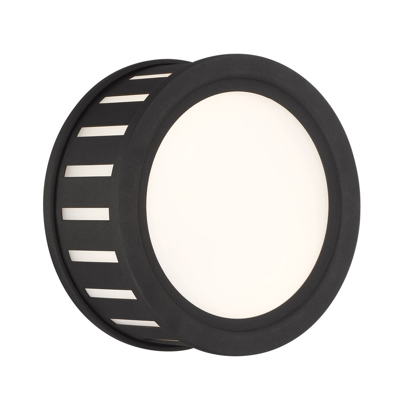 Crystorama KEN-2200W-BF Two Light Wall Sconce, Black Forged