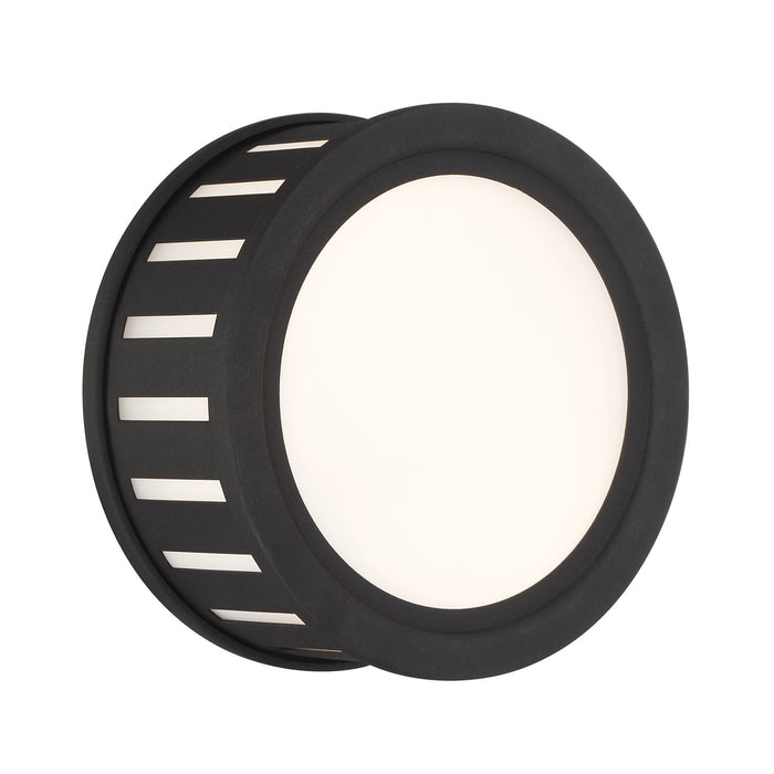 Crystorama KEN-2200W-BF Two Light Wall Sconce, Black Forged