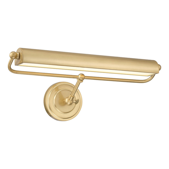 Crystorama MLR-202-AG LED Wall Sconce, Aged Brass