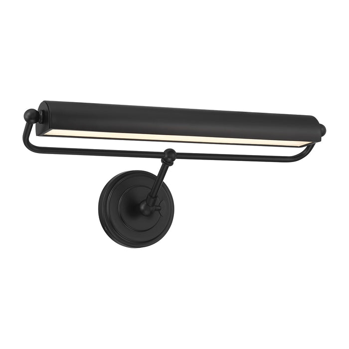 Crystorama MLR-202-MK LED Wall Sconce, Matte Black