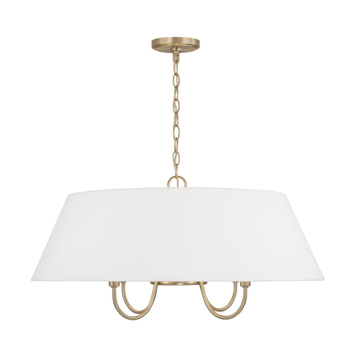 Capital Lighting 352741MA Four Light Pendant, Matte Brass