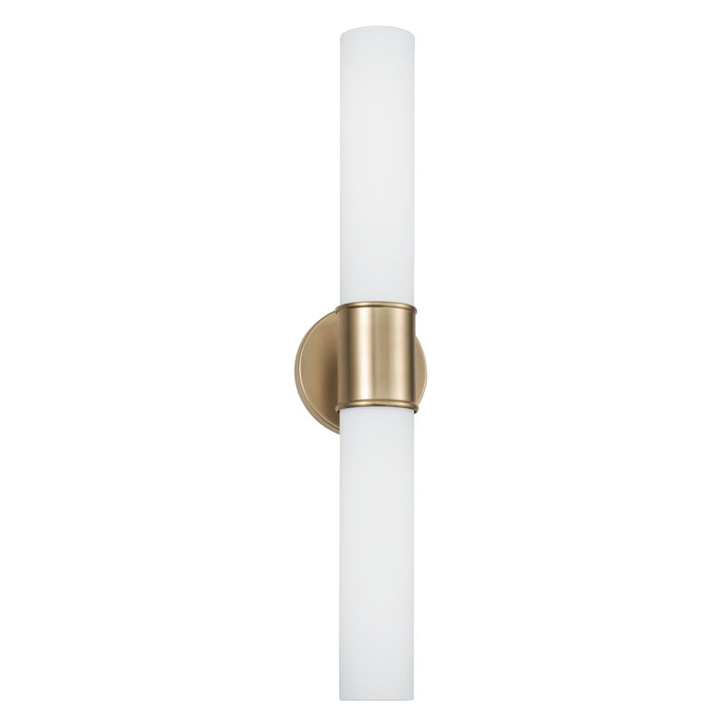 Capital Lighting 653221MA Two Light Wall Sconce, Matte Brass
