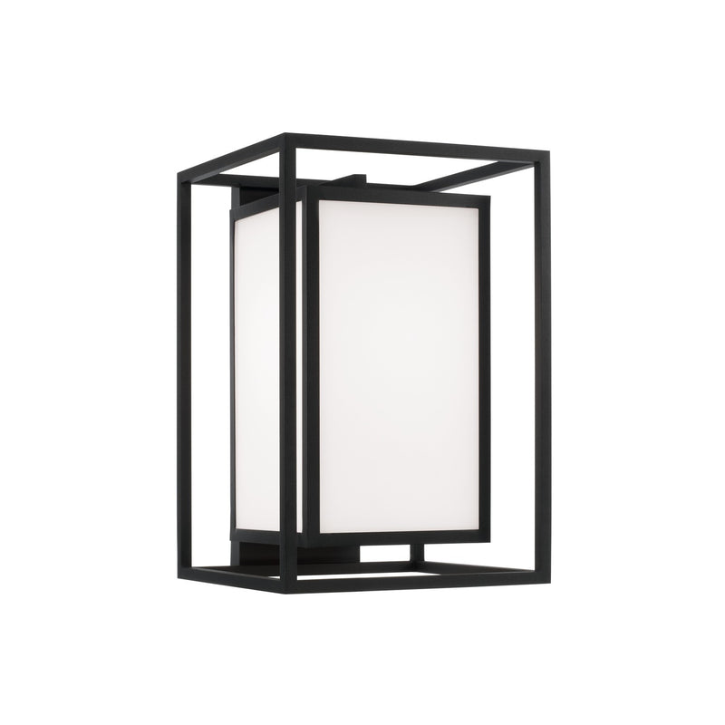 Capital Lighting 953112BK One Light Outdoor Wall Lantern, Black