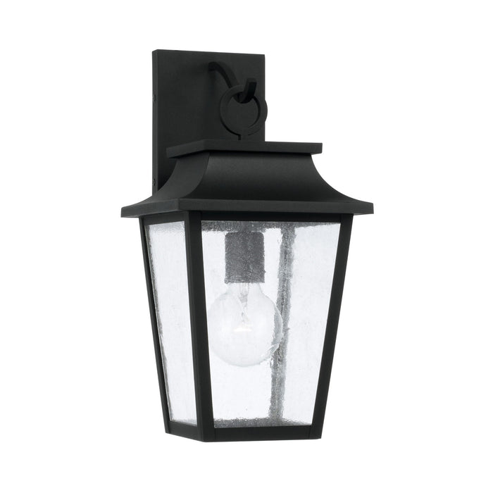Capital Lighting 953311BK One Light Outdoor Wall Lantern, Black