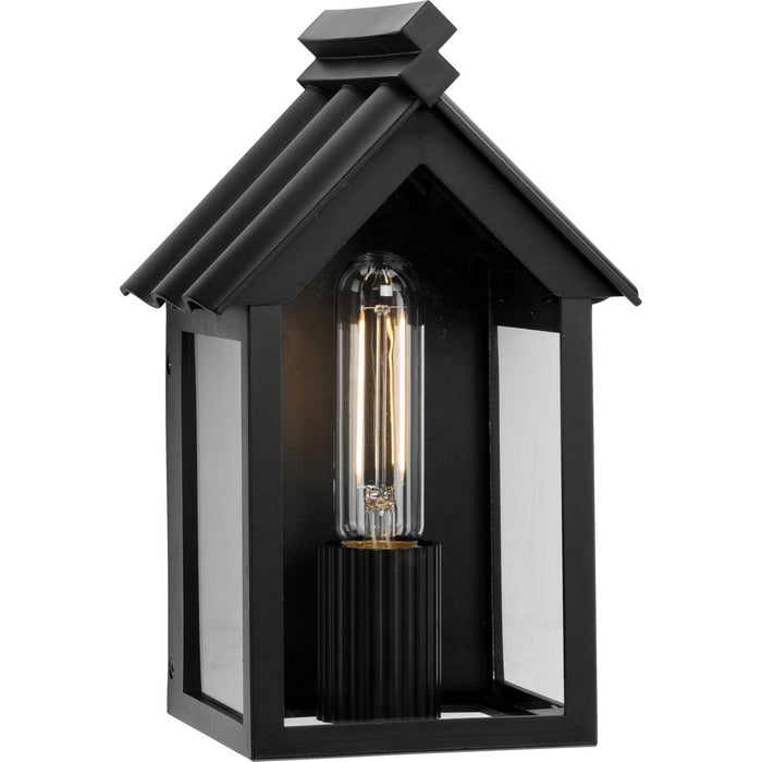 Progress Lighting P560302-31M One Light Outdoor Wall Lantern, Matte Black