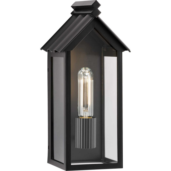 Progress Lighting P560303-31M One Light Outdoor Wall Lantern, Matte Black