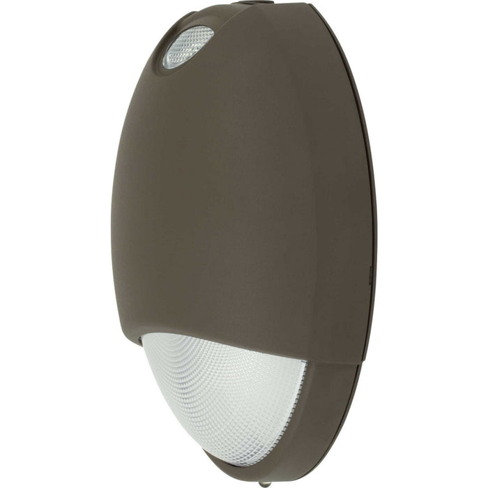 Progress Lighting PEOEU-EM-20-HTR Decorative LED AC/Emergency Light, Bronze