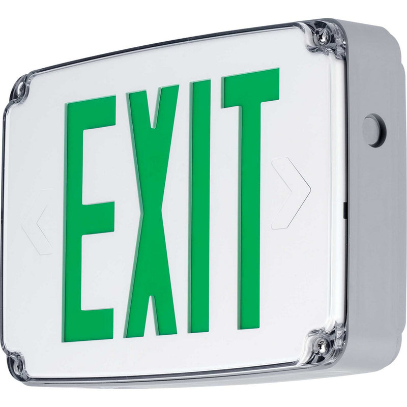 Progress Lighting PEWLE-SG-30 LED Emergency Exit Sign Single Face, White
