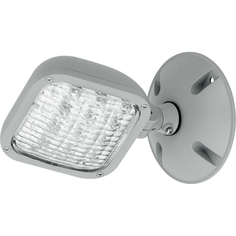 Progress Lighting PEWLH-SG-82 LED Remote Single Head, Metallic Gray