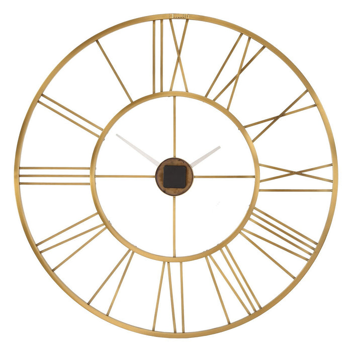 Uttermost 06466 Wall Clock, Brushed Brass