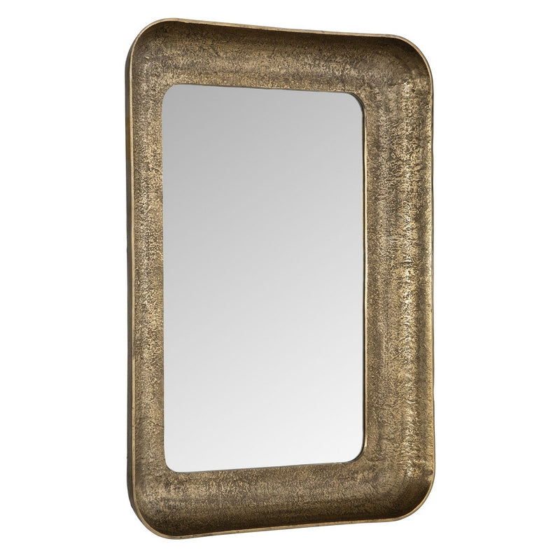 Uttermost 07087 Mirror, Antique Brass