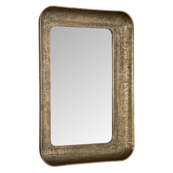 Uttermost 07087 Mirror, Antique Brass