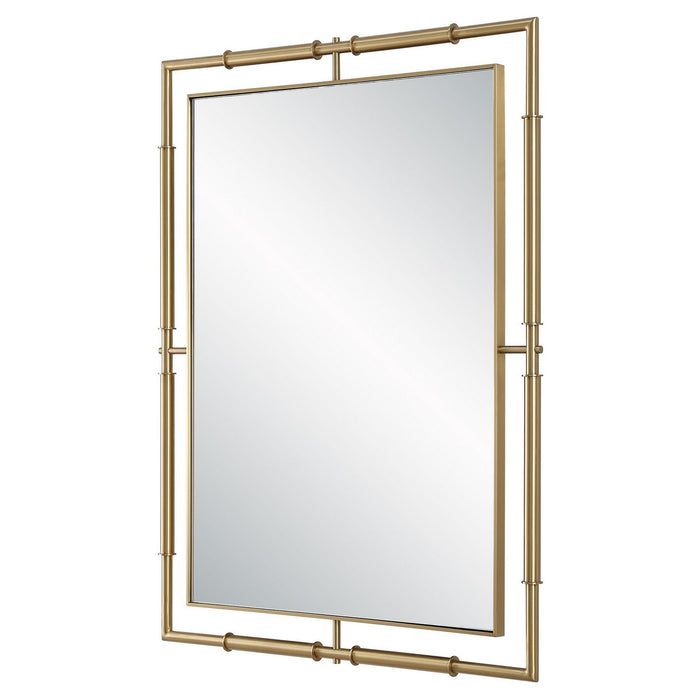 Uttermost 08188 Mirror, Plated Brass