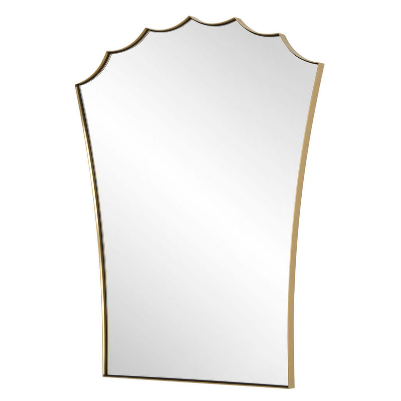 Uttermost 09972 Mirror, Antique Brass