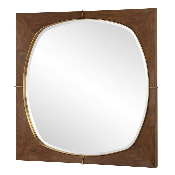 Uttermost 09973 Mirror, Plated Brass