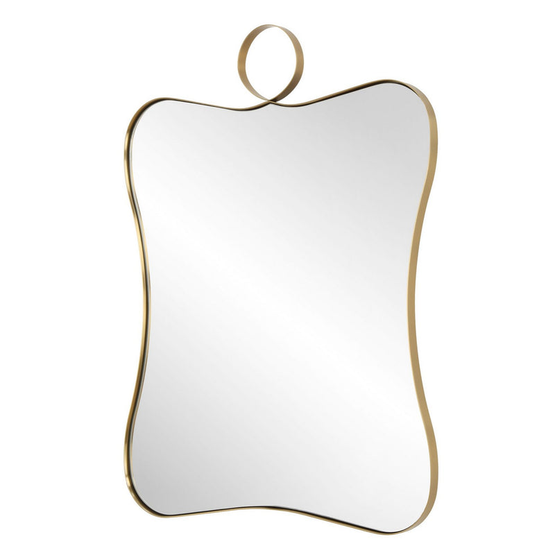 Uttermost 09974 Mirror, Antique Brass