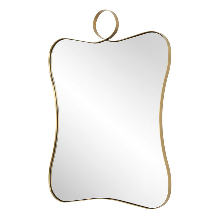 Uttermost 09974 Mirror, Antique Brass