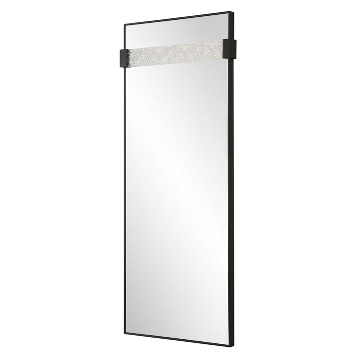 Uttermost 09980 Mirror, Satin Black