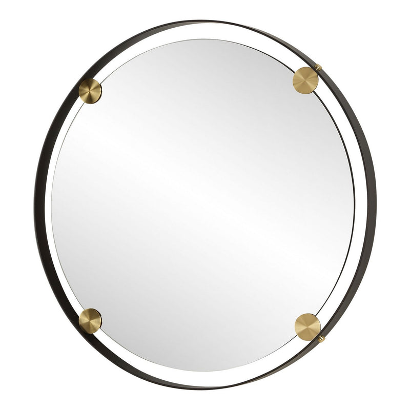 Uttermost 09983 Mirror, Dark Bronze