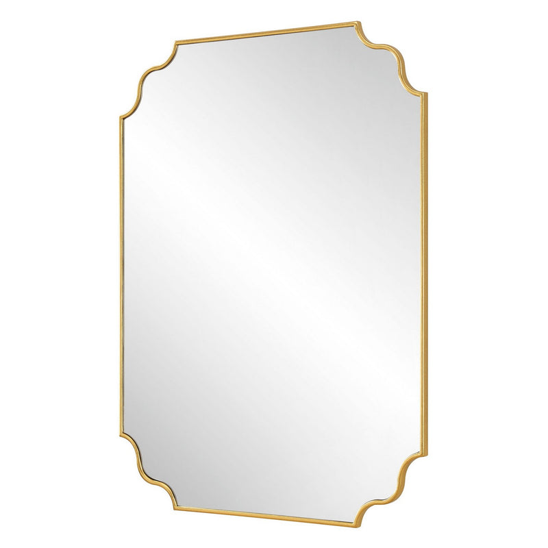 Uttermost 09987 Mirror, Antiqued Gold Leaf