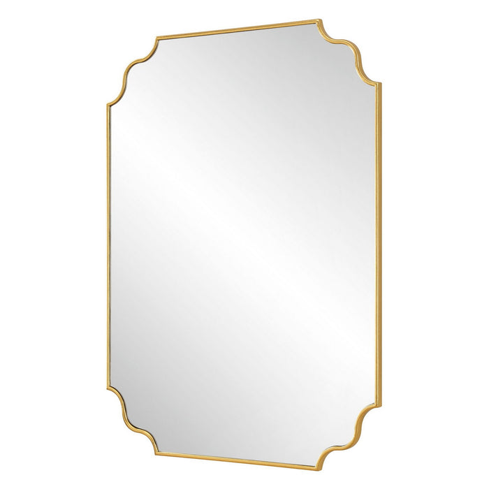 Uttermost 09987 Mirror, Antiqued Gold Leaf