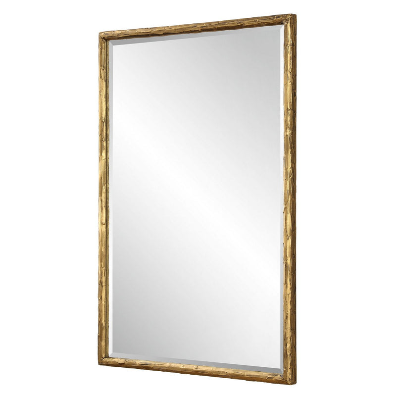 Uttermost 09993 Mirror, Aged Gold