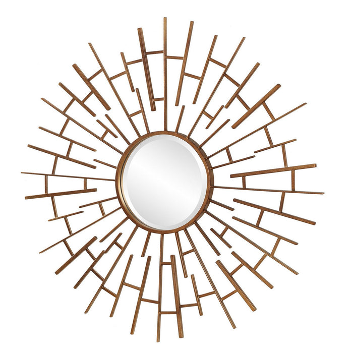 Uttermost 09995 Mirror, Antiqued Golden Bronze