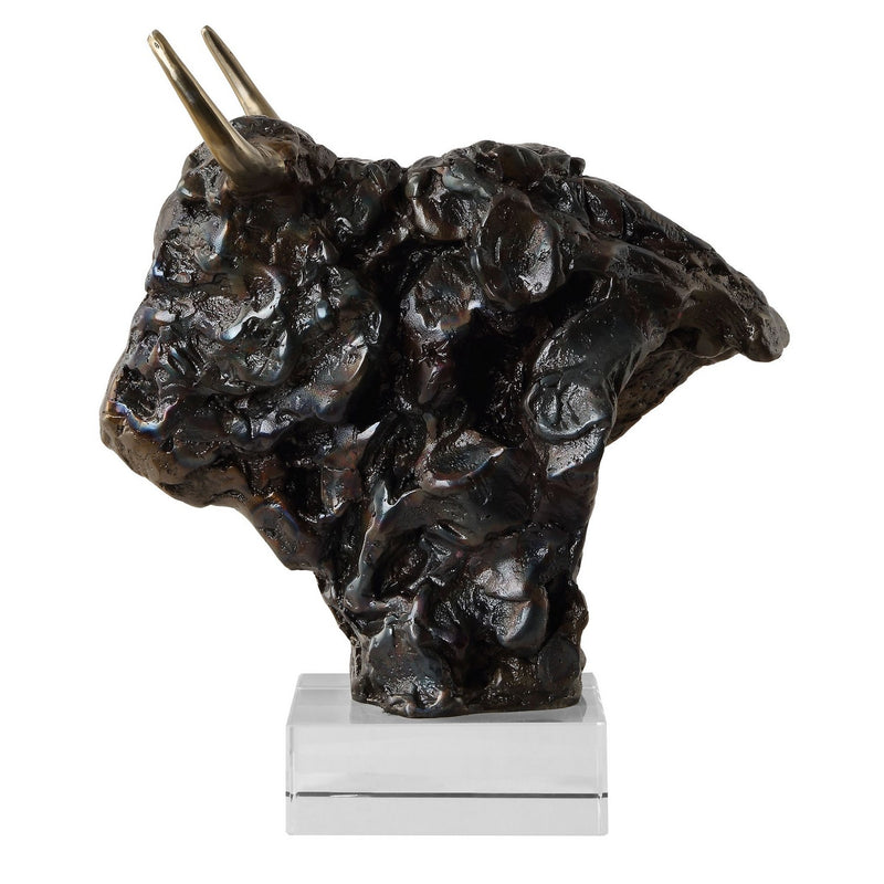 Uttermost 18148 Sculpture, Tarnished Bronze