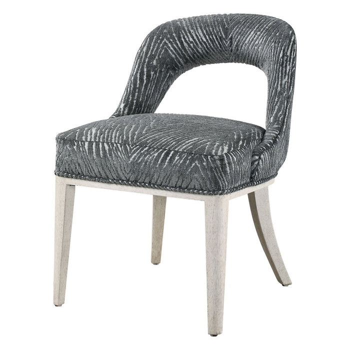 Uttermost 23585-2 Accent Chair, S/2, Solid Wood
