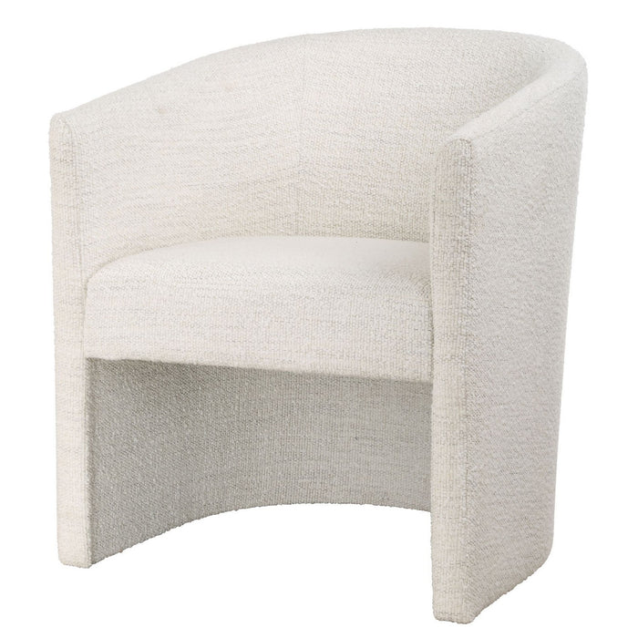 Uttermost 23798 Dining Chair, Textured White