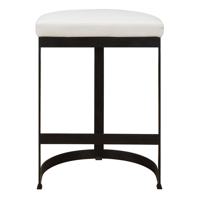 Uttermost 23803 Counter Stool, Forged Iron