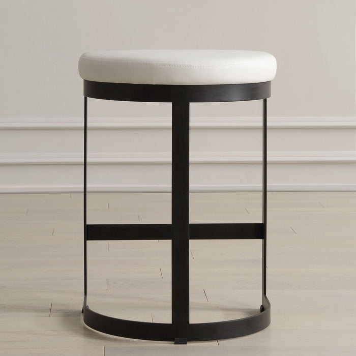 Uttermost 23803 Counter Stool, Forged Iron