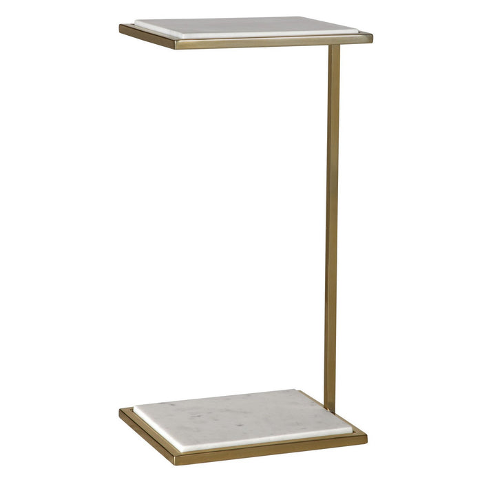 Uttermost 22943 Drink Table, Brushed Brass