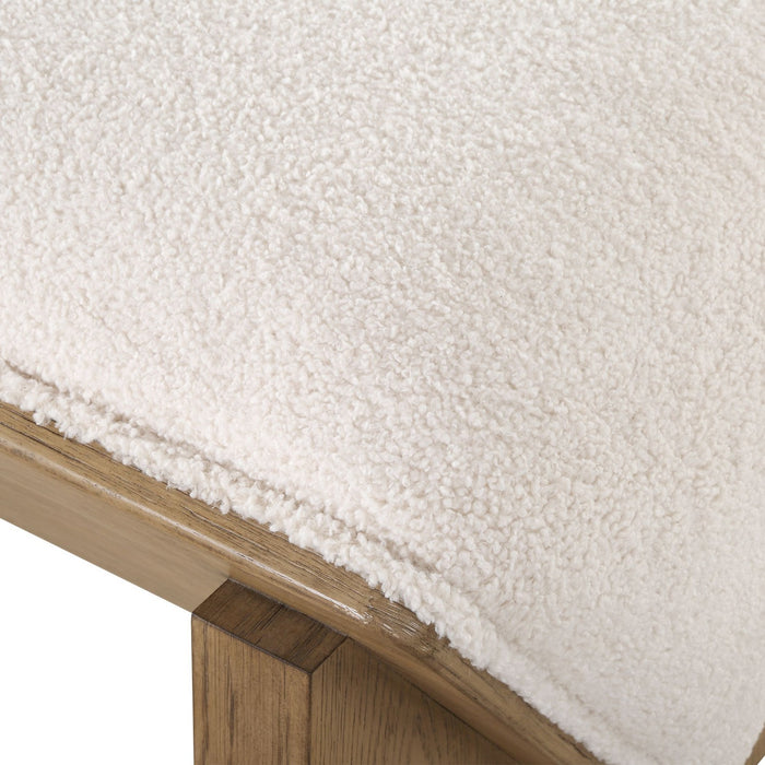 Uttermost 23806 Bench, Soft Ivory