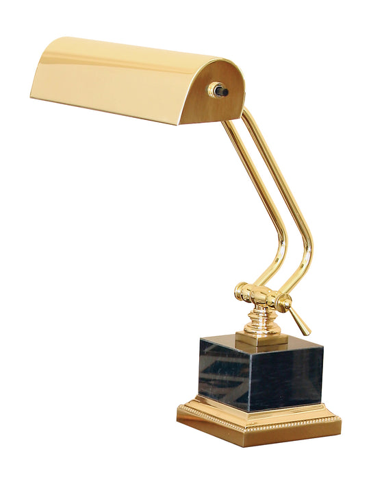 House of Troy P10-101-B One Light Piano/Desk Lamp, Polished Brass