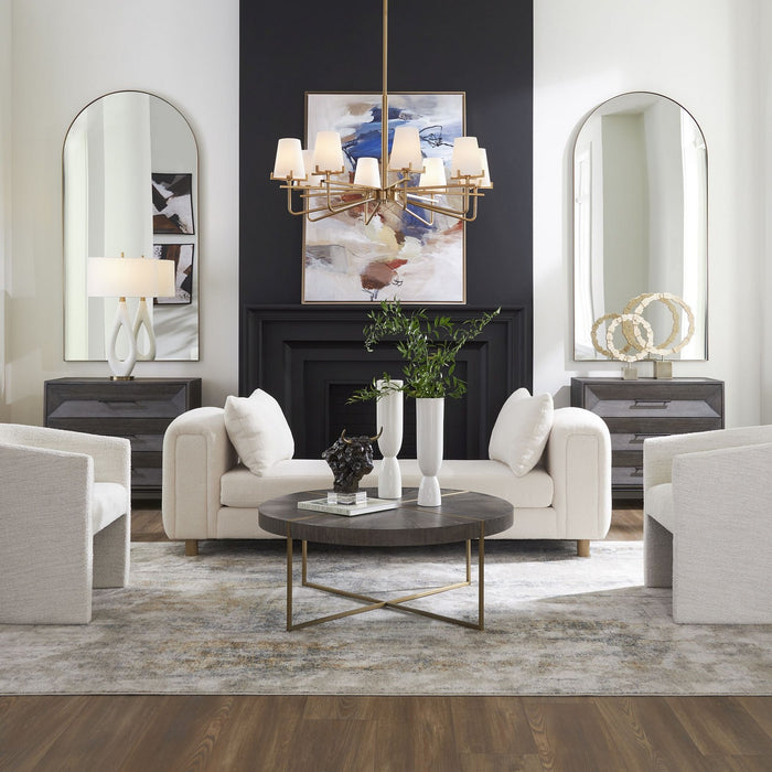 Uttermost 23836 Bench, Light Oak
