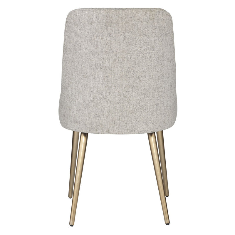 Uttermost 23838 Dining Chair, Brushed Gold