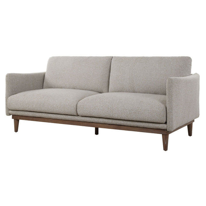 Uttermost 23845 Sofa, Solid Oak