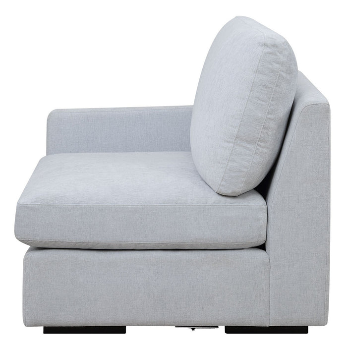Uttermost 23853-L Sofa, Light Cloud Blue