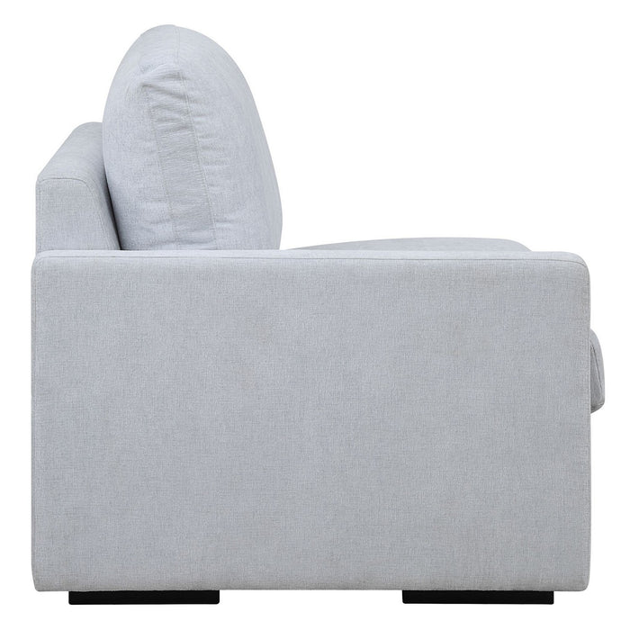 Uttermost 23853-L Sofa, Light Cloud Blue