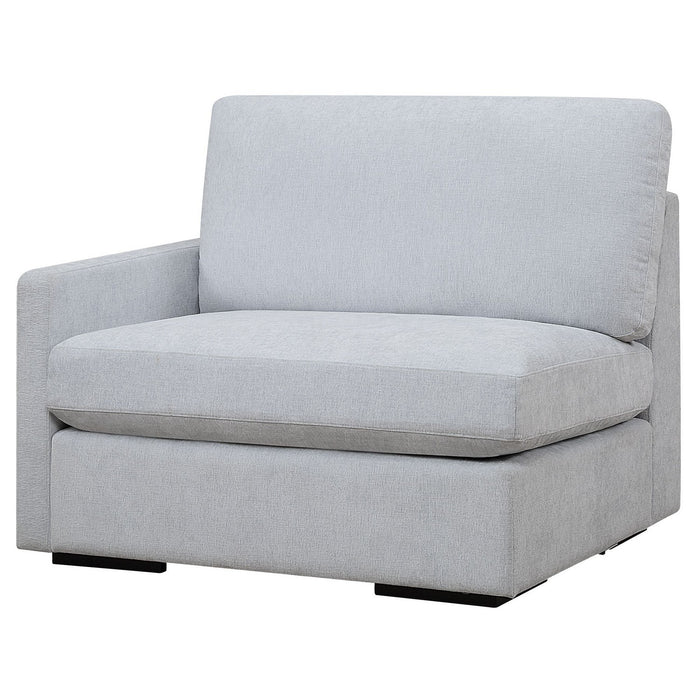 Uttermost 23853-L Sofa, Light Cloud Blue