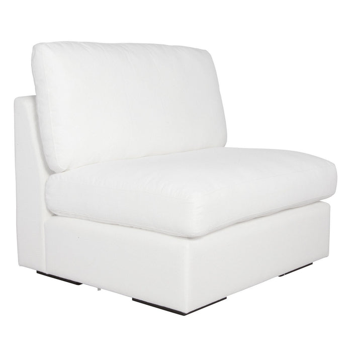 Uttermost 23854-A Sofa, Arctic White