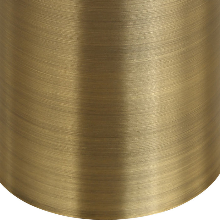 Uttermost 24173 Drink Table, Brushed Brass Stainless Steel