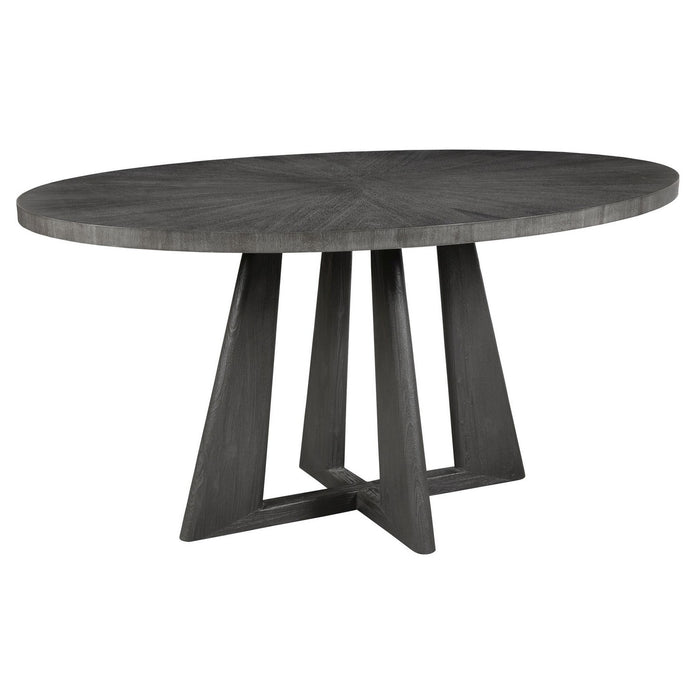 Uttermost 24279 Dining Table, Dark Walnut