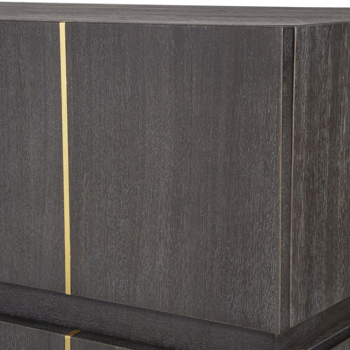 Uttermost 24286 Accent Chest, Dark Walnut
