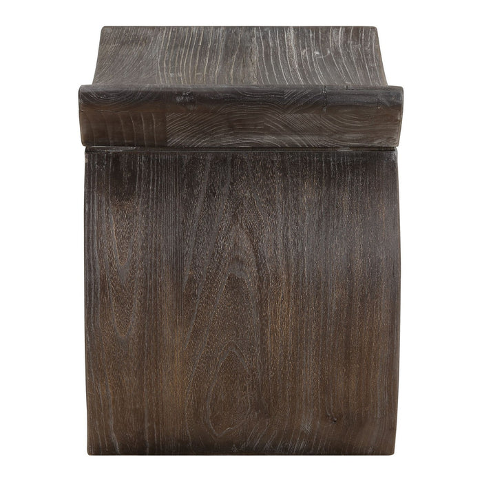 Uttermost 24401 Accent Stool, Solid Wood
