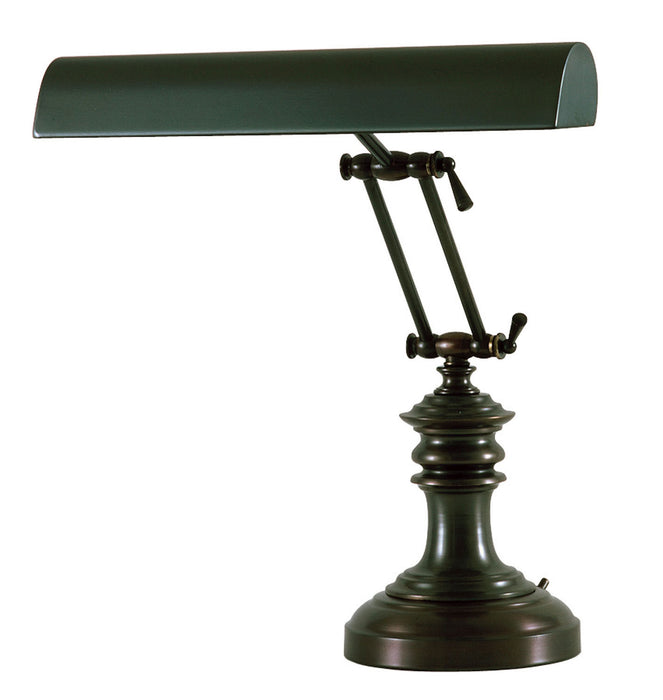 House of Troy P14-204-81 Two Light Piano/Desk Lamp, Mahogany Bronze