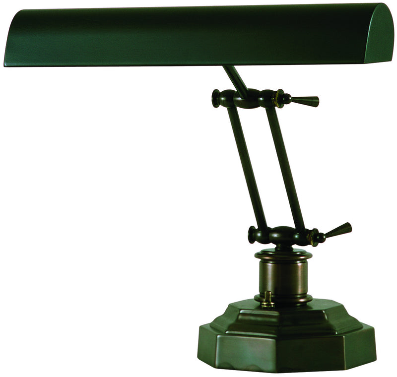 House of Troy P14-203-81 Two Light Piano/Desk Lamp, Mahogany Bronze