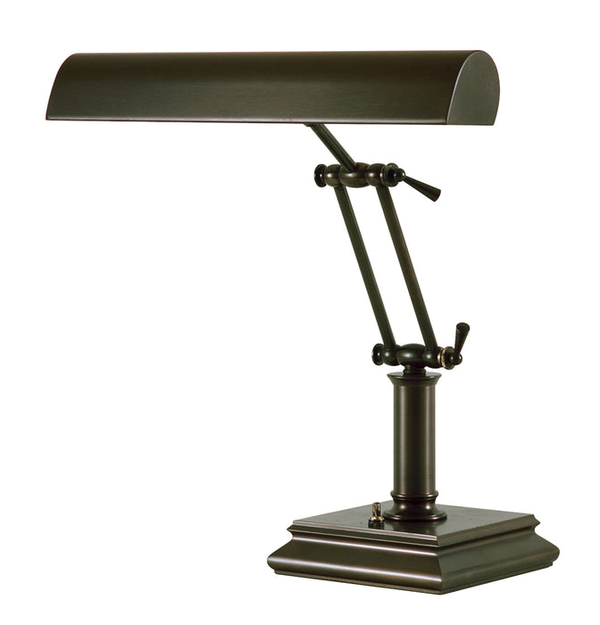 House of Troy P14-201-81 Two Light Piano/Desk Lamp, Mahogany Bronze