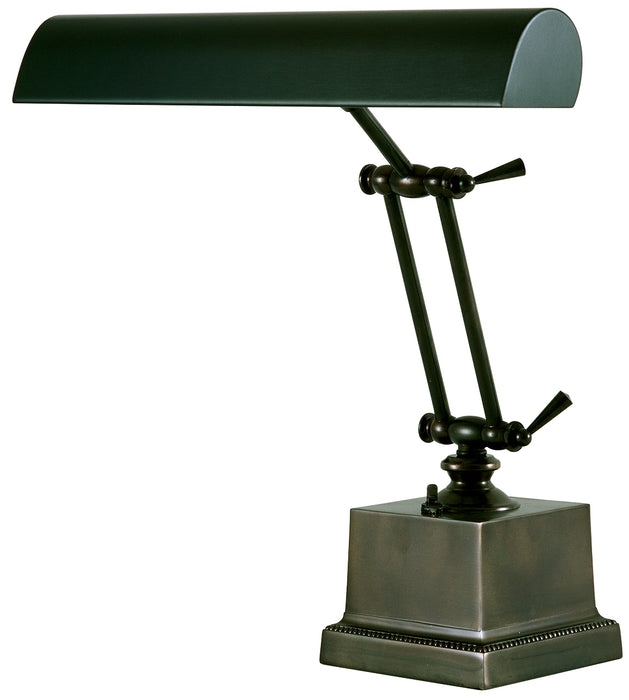 House of Troy P14-202-81 Two Light Piano/Desk Lamp, Mahogany Bronze